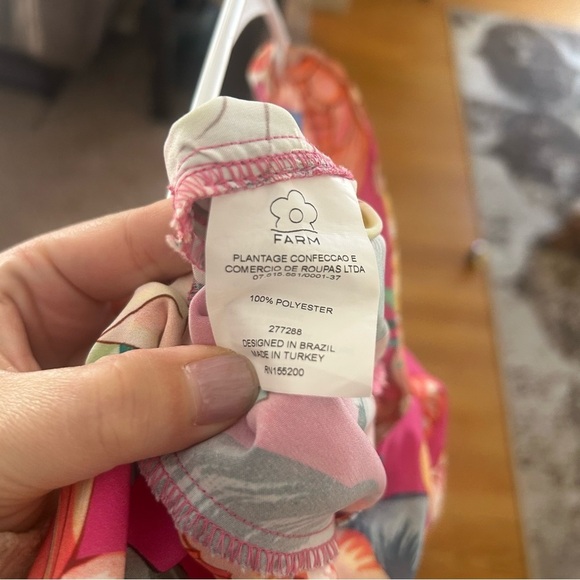 Farm Rio Eulalie Wide-Leg Jumpsuit Floral - Picture 7 of 8